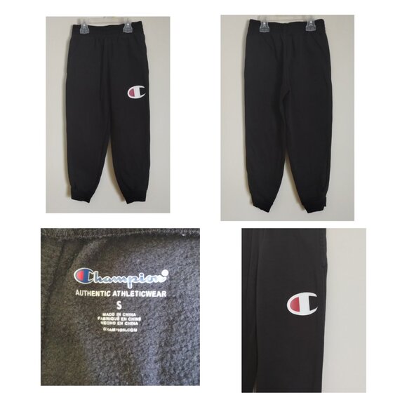 Champios 4 Pieces Lot Pants Girls Small Gray/Black Leggings Warm Athleticwear - Picture 5 of 5